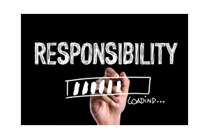 taking responsibility
